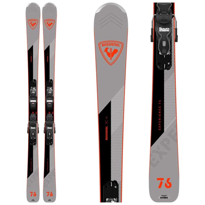 Rossignol Experience 76 Skis (With No Bindngs) with System Rails - New 2025