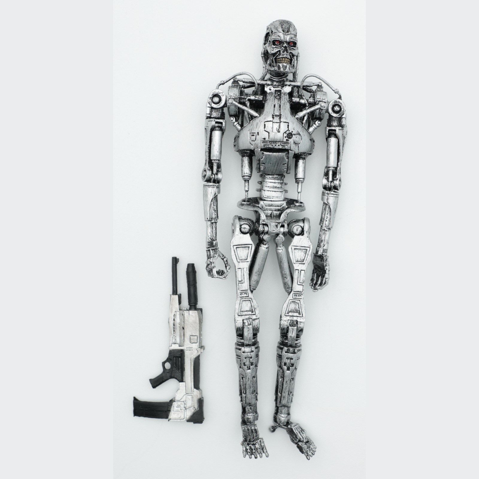NECA Terminator T-800 Endoskeleton 7in Action Figure Loose Complete w/ Plasma