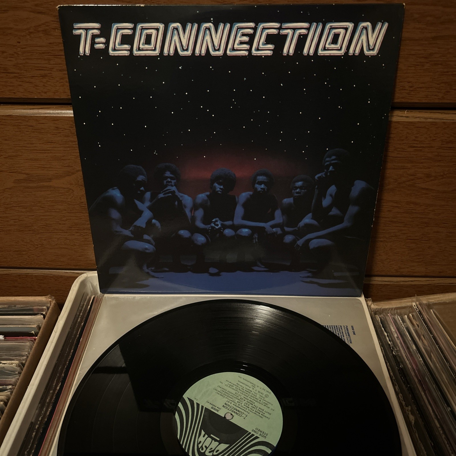 T-Connection Self-Titled LP Vinyl Record 1978 Funk Soul Music Album Vg+ T-Connection Self-Titled LP Vinyl Record 1978 Funk Soul Music Album Vg+