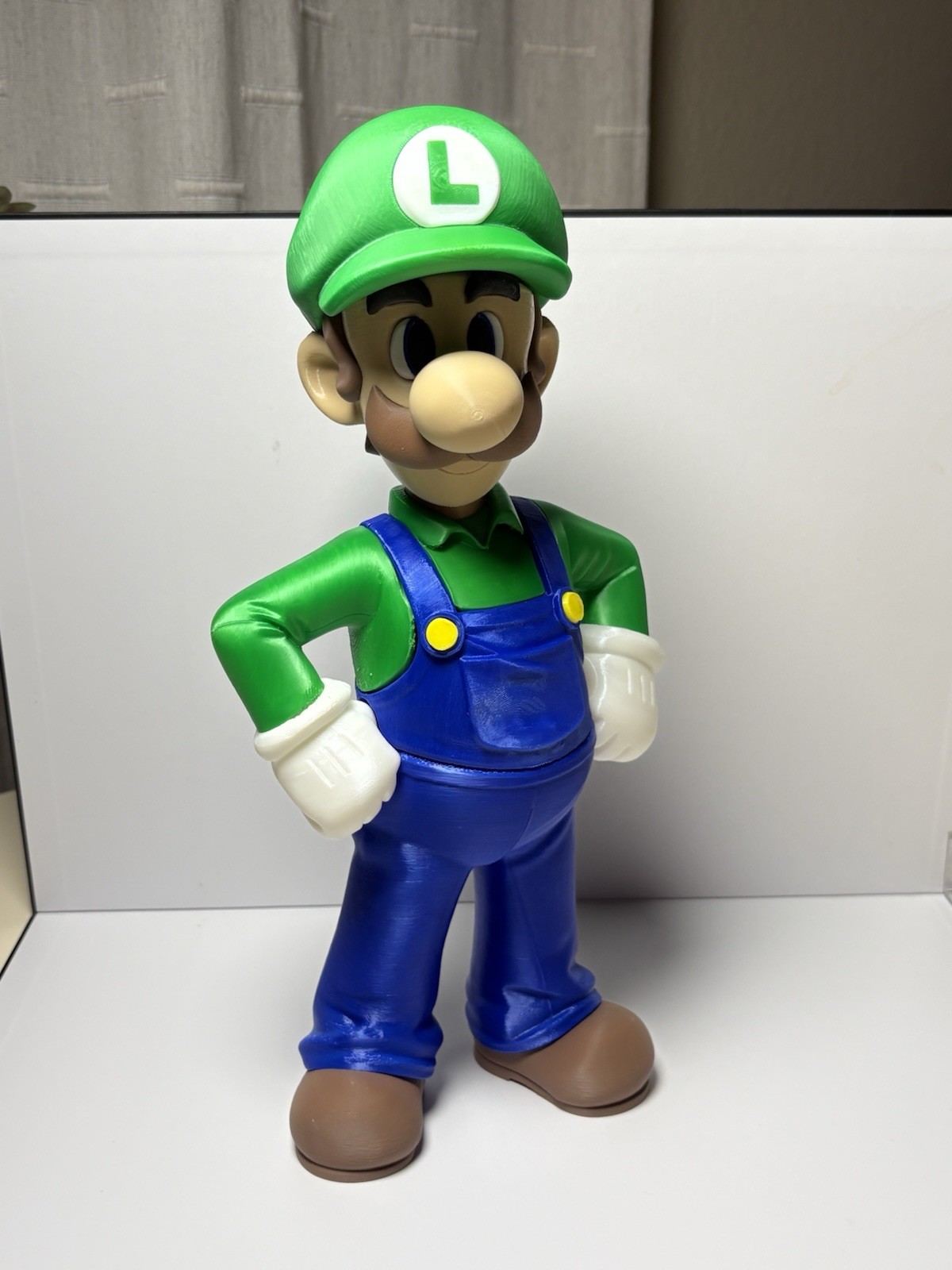 Luigi Super Mario 3D Printed Luigi Super Mario 3D Printed