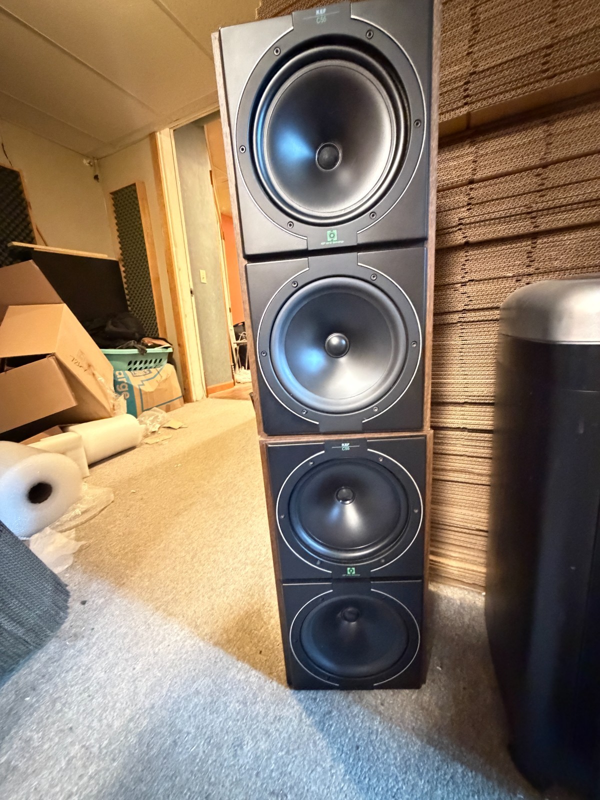 KEF-C55 Speakers (Tested/Working in Great Cosmetic Condition) KEF-C55 Speakers (Tested/Working in Great Cosmetic Condition)