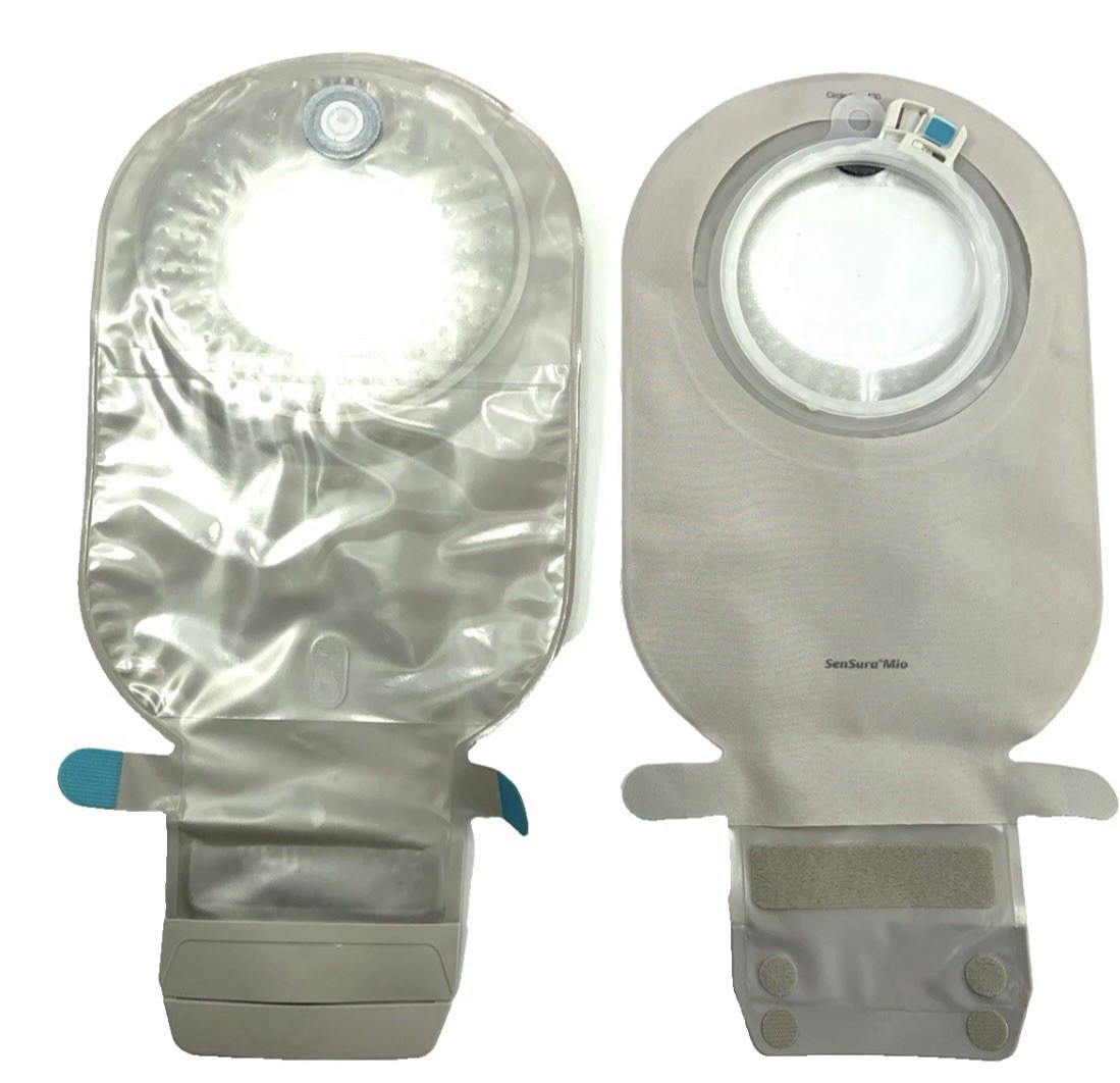 2 Coloplast 11487 SenSura Mio Click Ostomy Pouches 2¾\