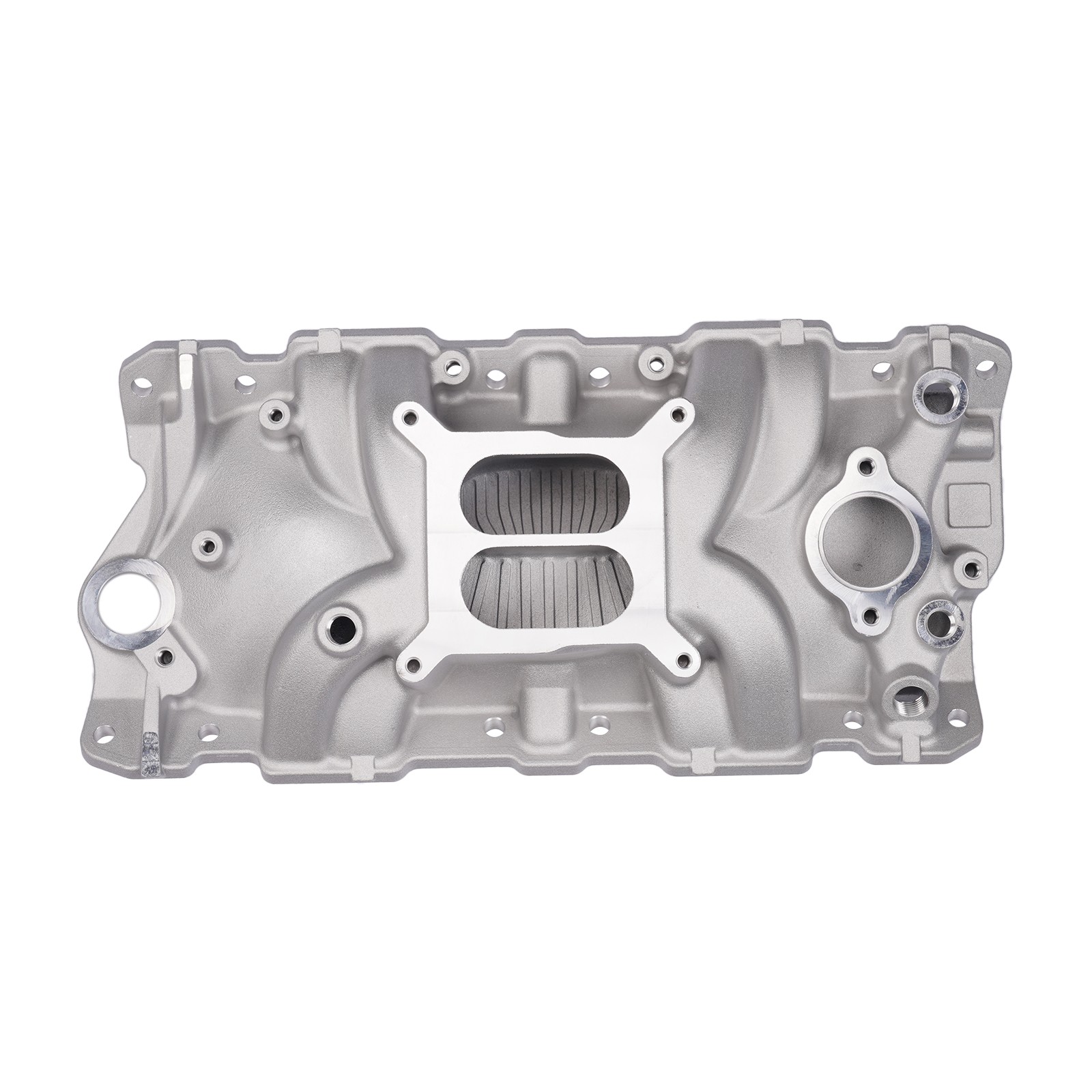 For Small Block Chevy SBC 262-400 1955-1986 Aluminum Dual Plane Intake Manifold