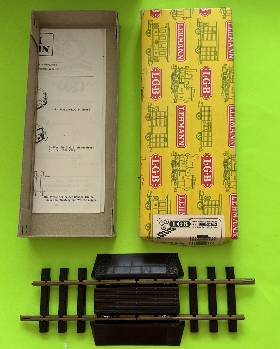 LGB 1000KW REVERSE LOOP YELLOW BOX