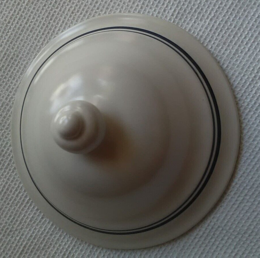 Vintage Pfaltzgraff Windsong Tulips Canister Lid  LID ONLY 501 Replacement Piece