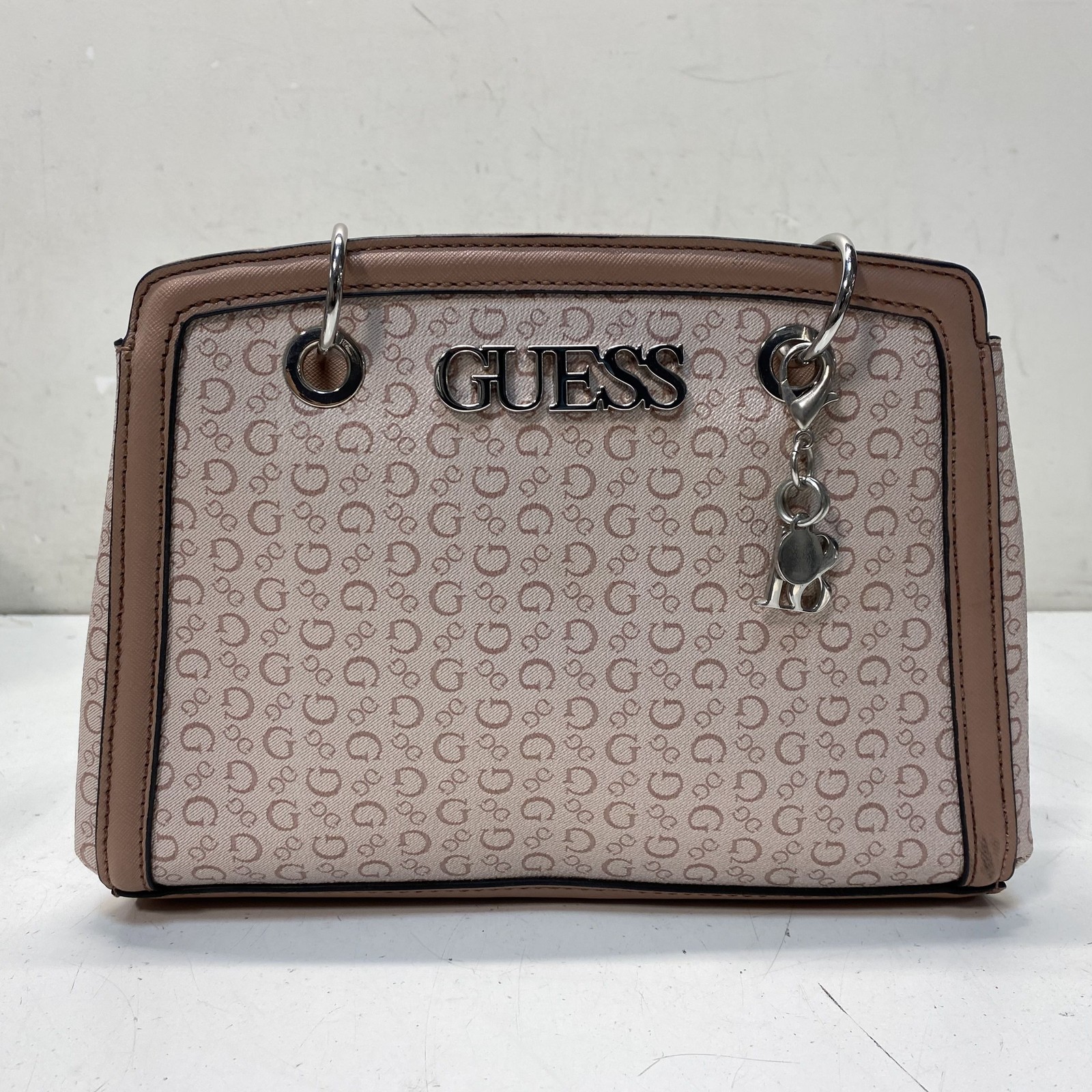Guess Pink Satchel/Top Handle Bag