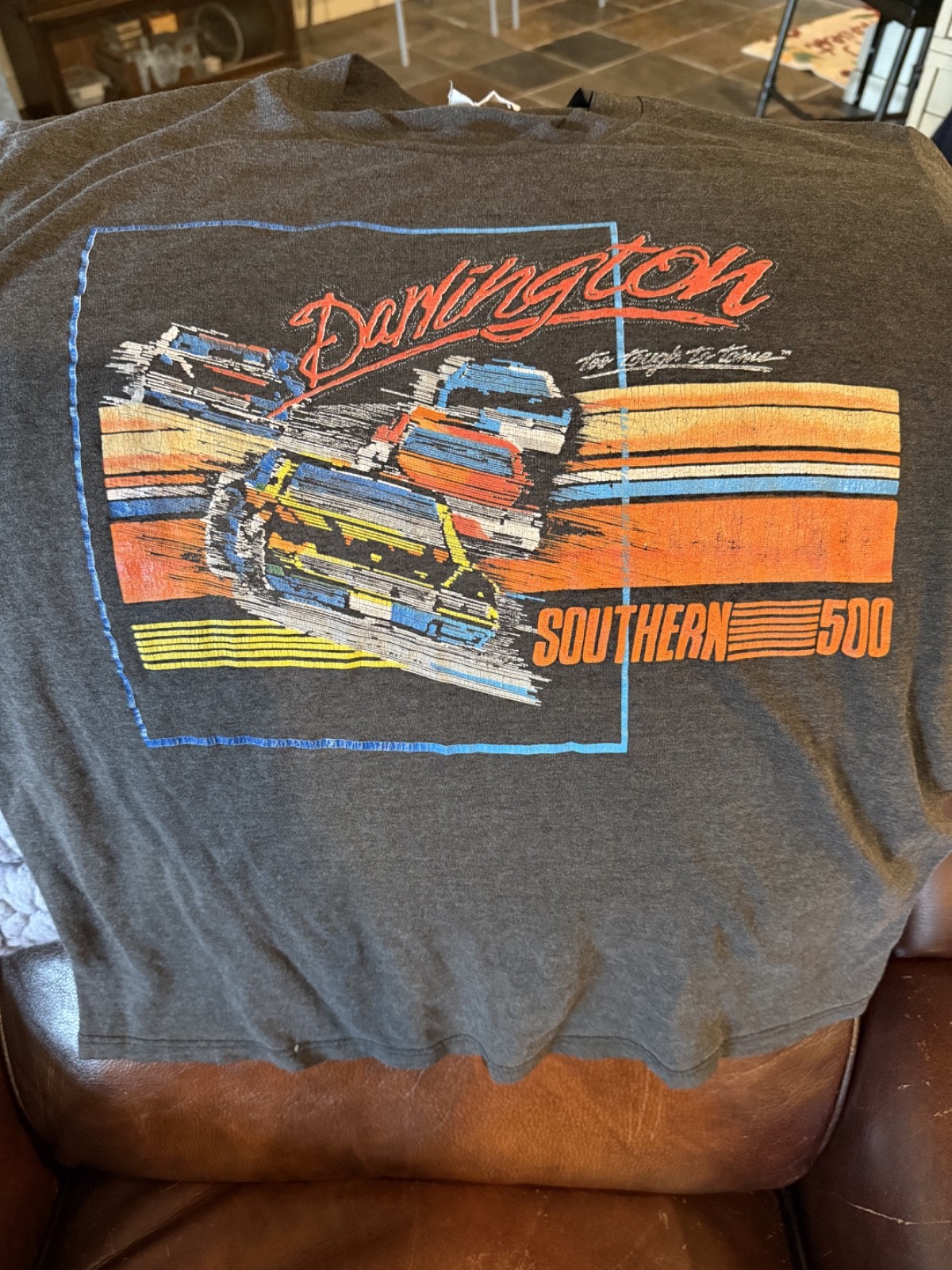 Vintage Nascar Southern 500 Darlington 1986 Bill Elliot Richard Petty Vintage Nascar Southern 500 Darlington 1986 Bill Elliot Richard Petty