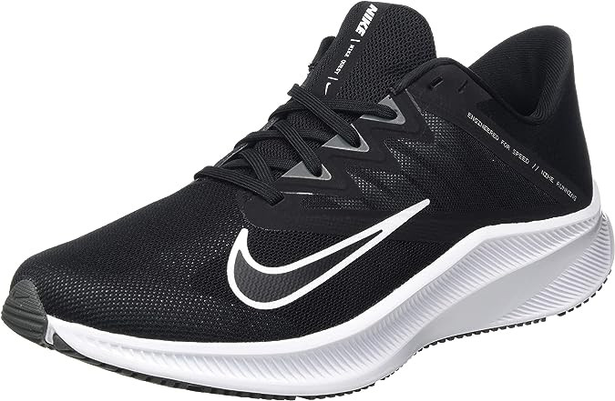 New Men’s Nike Quest 3 (Black/White) CD0230-002 Size 7