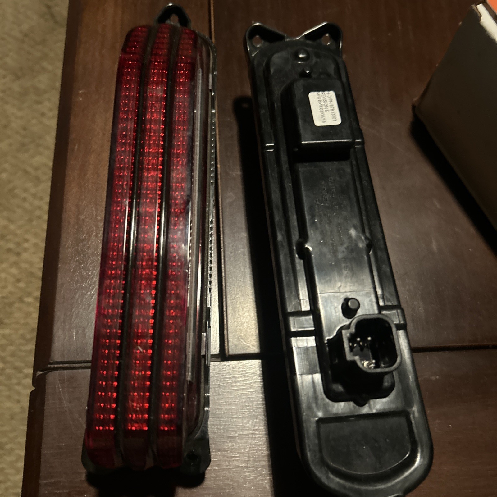 2014-2022 Harley-Davidson CVO Rear LED Saddlebag Filler Lights 67800201