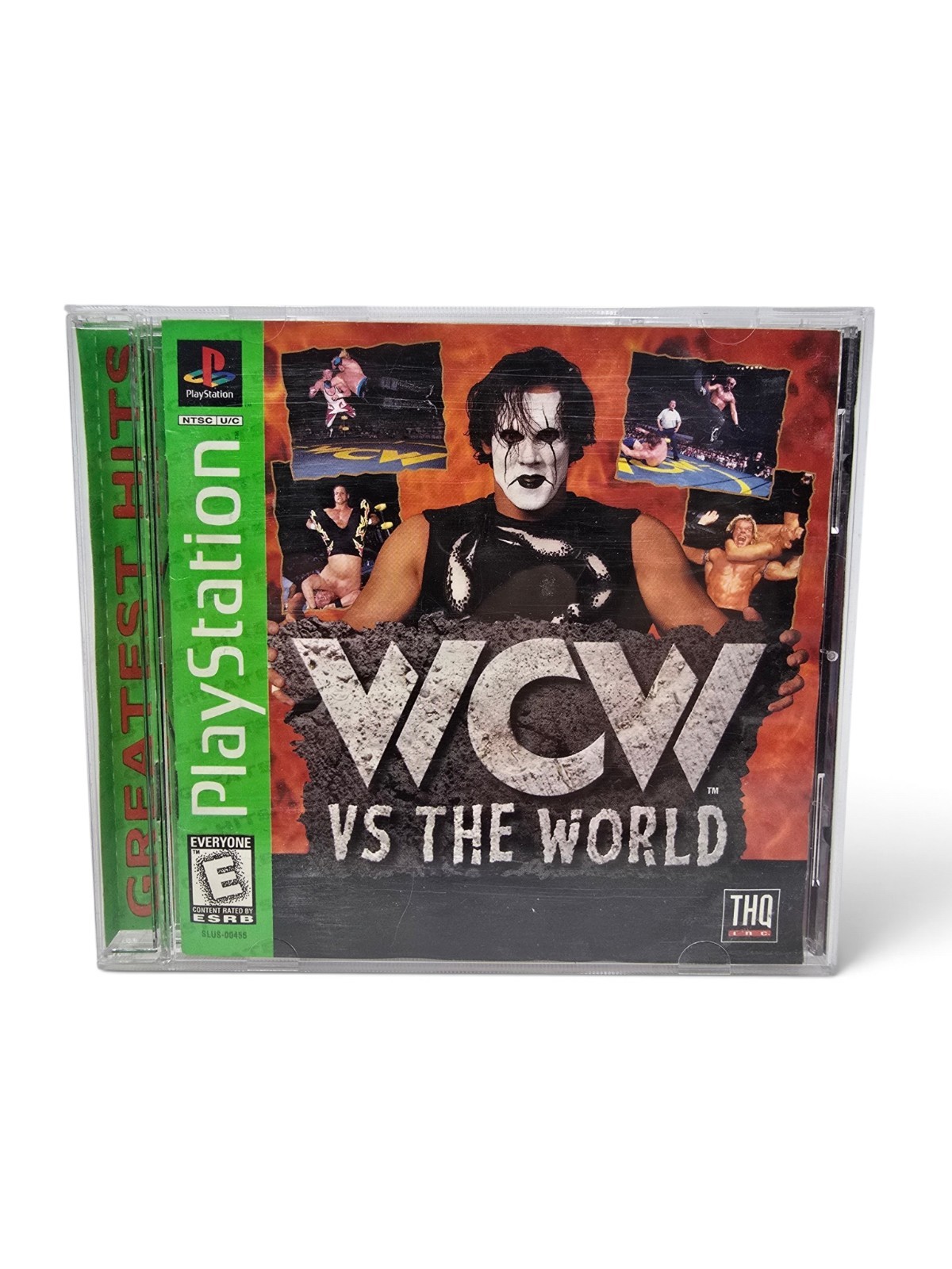 WCW vs. The World Sony PlayStation 1997 PS1 Tested Video Game CIB Complete 