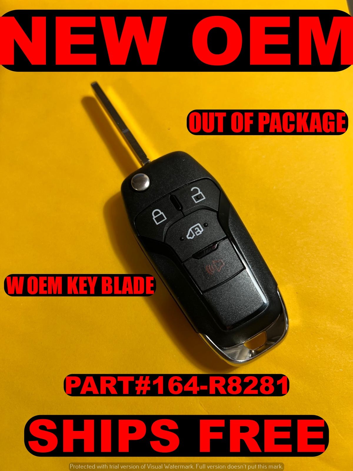 2019-2026 FORD TRANSIT REMOTE FLIP KEY FOB 164-R8281 N5F-A08TAA 315 MHZ NEW OEM