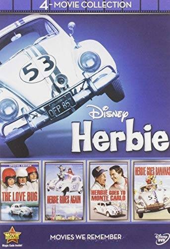 Disney 4-Movie Collection: Herbie (Love Bug / Herbie Goes Bananas / Herbi - GOOD