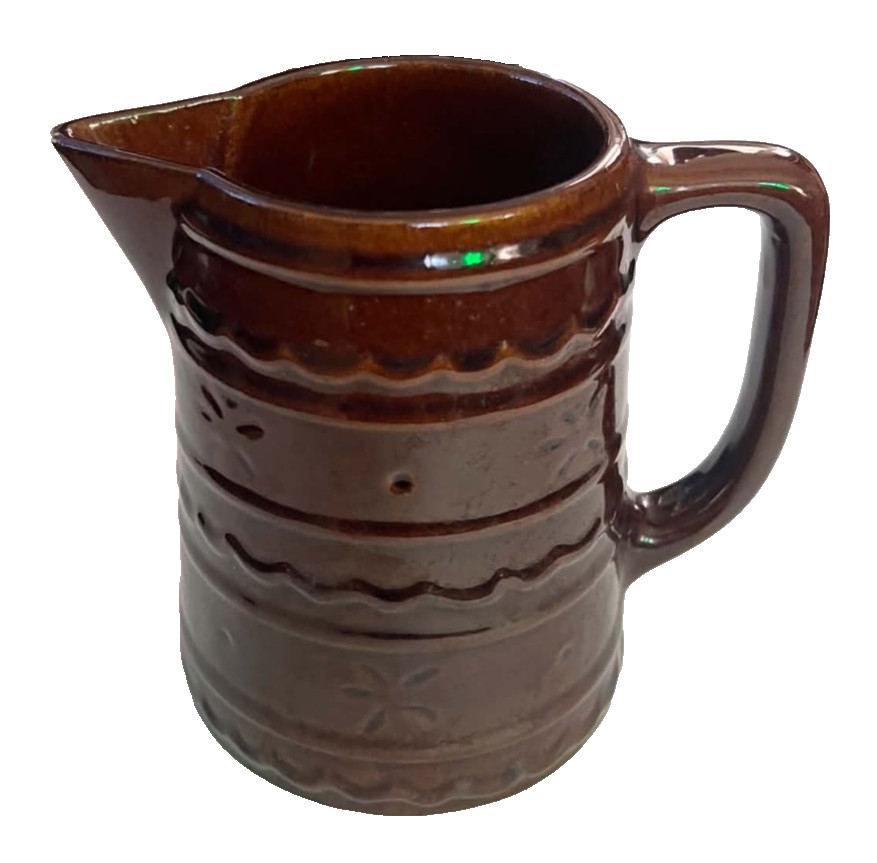 Marcrest Vintage Daisy Dot Large Pitcher 8