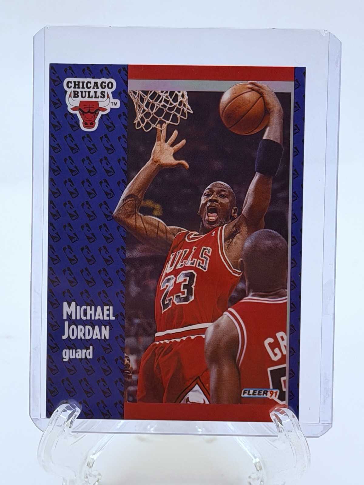 1991-92 Fleer - Michael Jordan #29 1991-92 Fleer - Michael Jordan #29