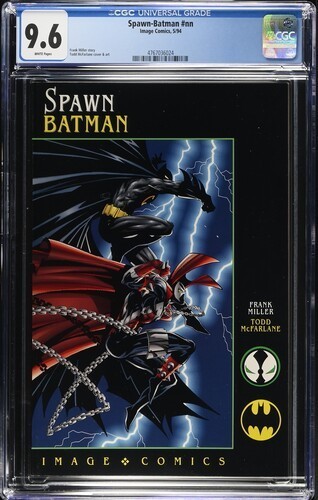 PRIMO: SPAWN Batman Miller McFARLANE Image DC comics 1994 NM+ 9.6 CGC