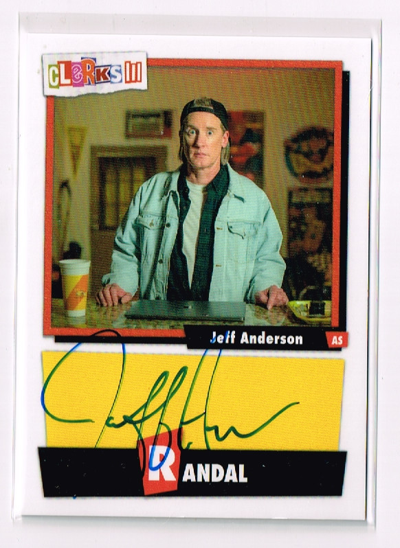 2022 Zerocool Clerks 3 Jeff Anderson as Randal Autograph #CLJA 2022 Zerocool Clerks 3 Jeff Anderson as Randal Autograph #CLJA