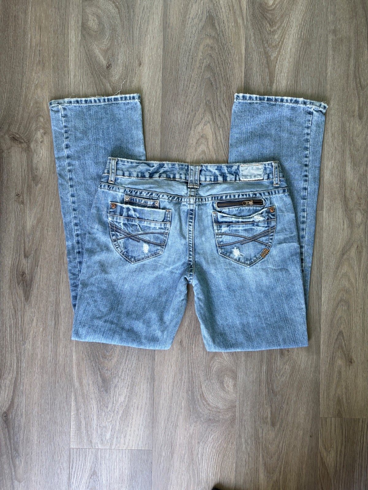 Vintage 2000s Aeropostale Y2K Low Rise Flare Bootcut Denim Jeans