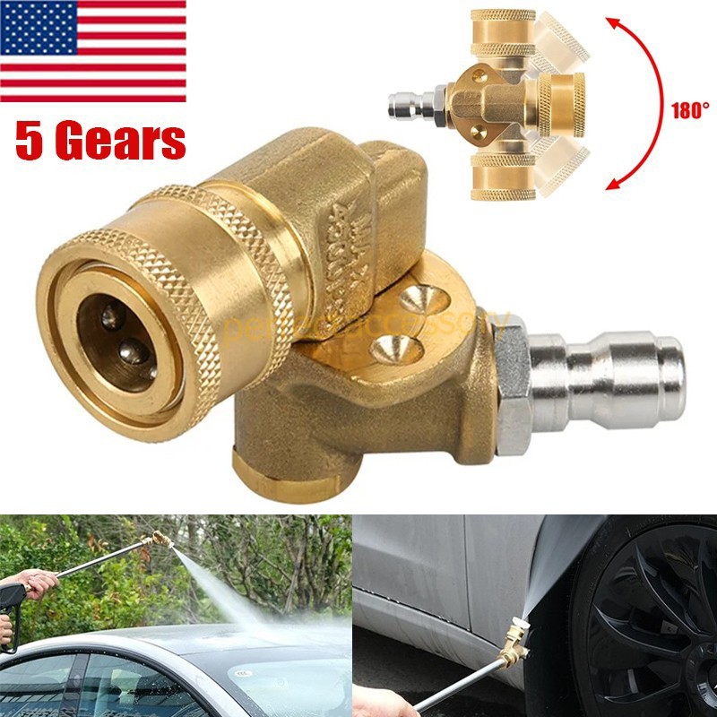 Pivoting Coupler High Pressure Washer 1/4\