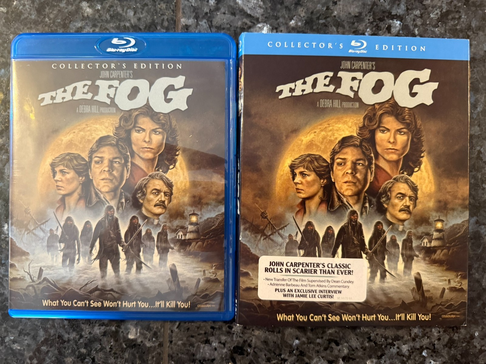 The Fog (Blu-ray, 1980) Collector's Edition w/ Slipcover  - LIKE NEW