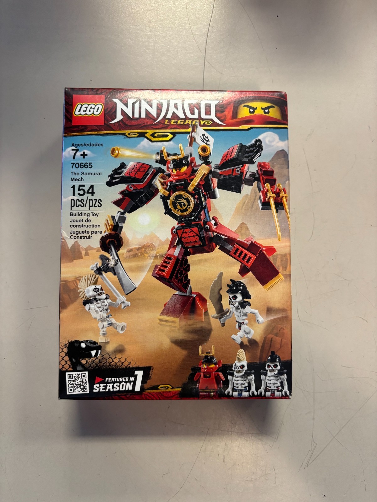 LEGO Ninjago Legacy The Samurai Mech Set 70665 Samurai X Brand New Sealed LEGO Ninjago Legacy The Samurai Mech Set 70665 Samurai X Brand New Sealed