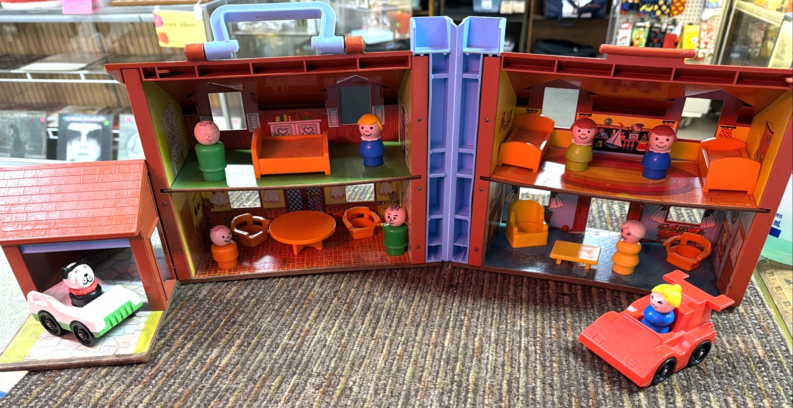 Vintage Fisher-Price Little People Play Set 952 - PLAY FAMILY HOUSE