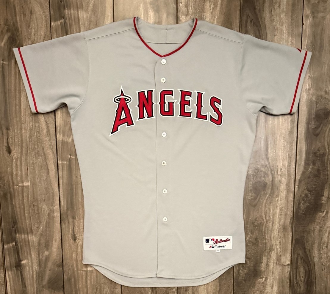Majestic Authentic 6200 Los Angeles LA Angels MLB Baseball Jersey Men's Size 44