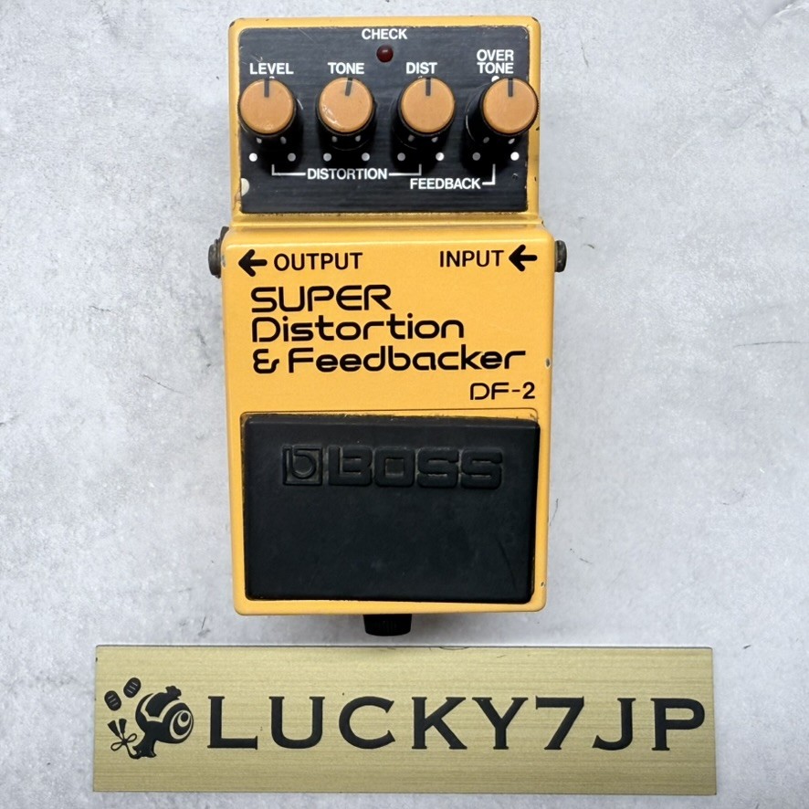 BOSS DF-2 Super Distortion & Feedbacker Vintage Made in Japan ACA SN493100