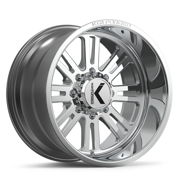 22x12 KG1 Forged KT034 H8TER Polished Milled FORGED Wheel 6x5.5 (-44mm)