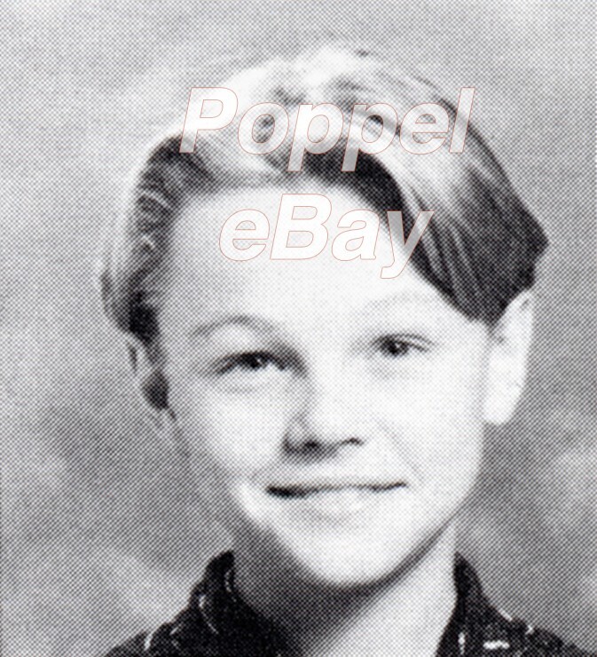 LEONARDO DiCAPRIO / ALAN PINEDA  High School Yearbook Nr. MINT  