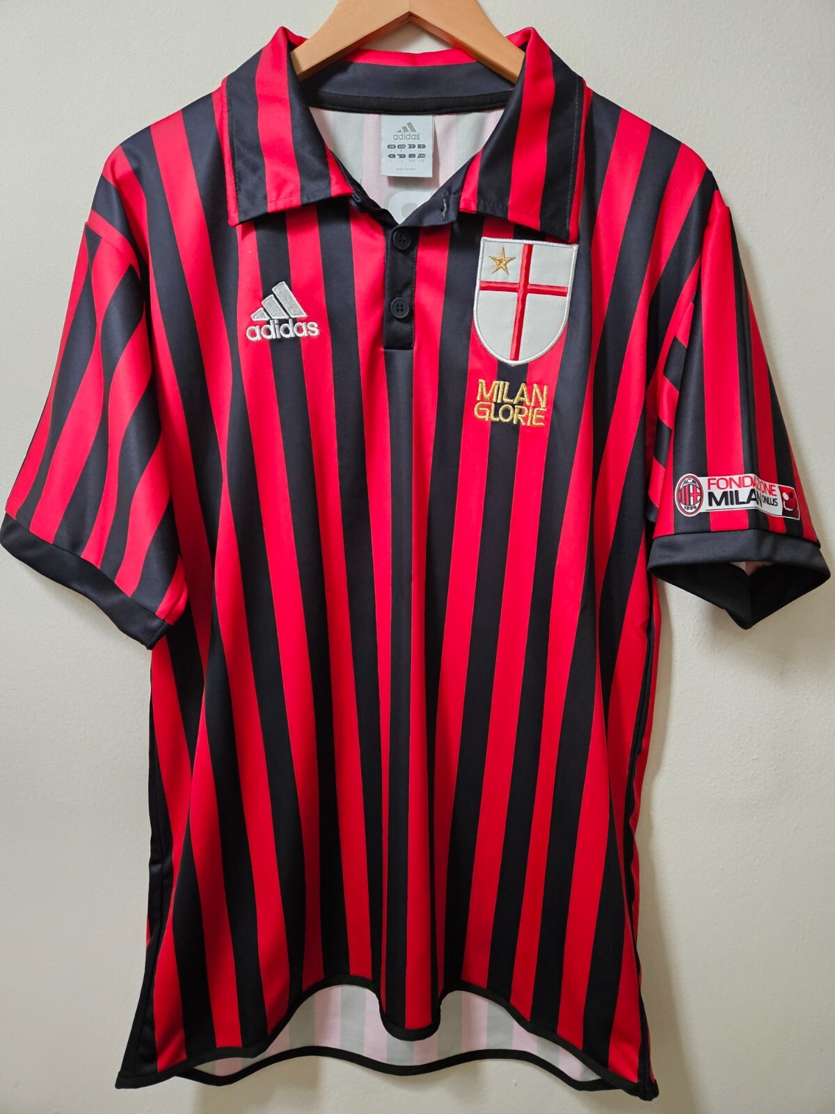 Zvonimir Boban - A.C. Milan - match worn shirt - Milan Glorie 