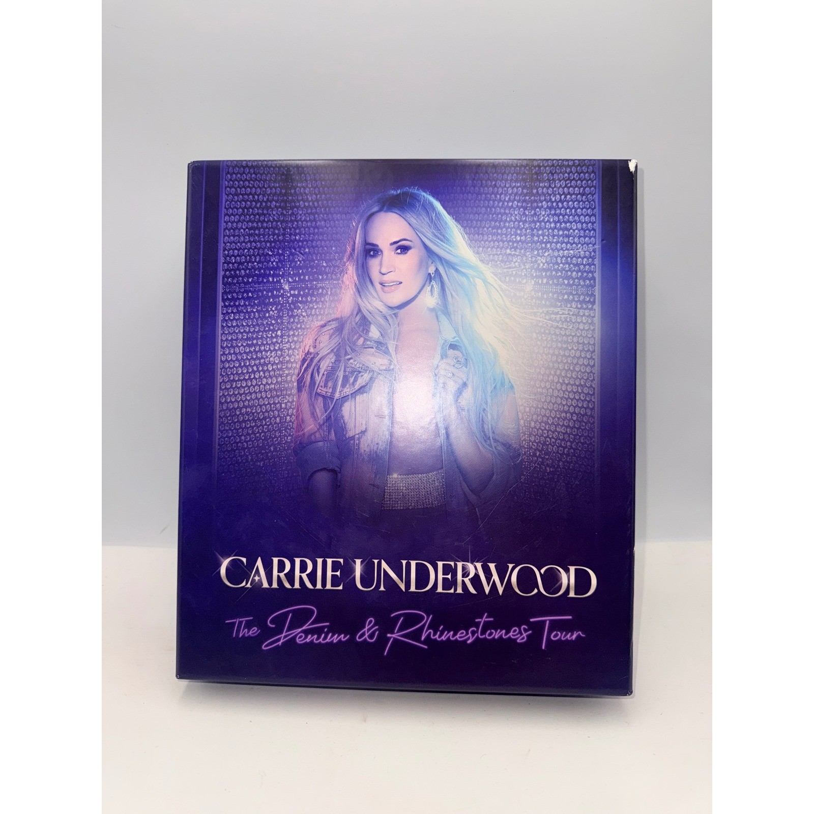 Carrie Underwood VIP Tour Box Set Purple Blue Denim & Rhinestones Merch Carrie Underwood VIP Tour Box Set Purple Blue Denim & Rhinestones Merch