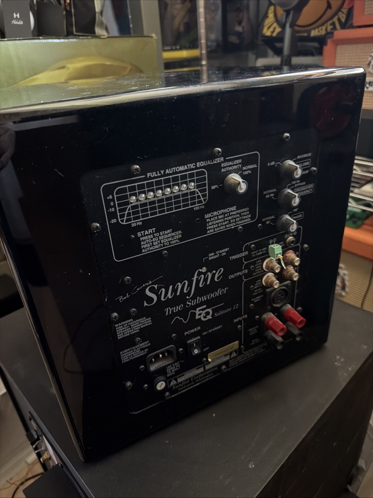 SUNFIRE EQ SOLITAIRE 12 TRUE SUBWOOFER With Grill SUNFIRE EQ SOLITAIRE 12 TRUE SUBWOOFER With Grill