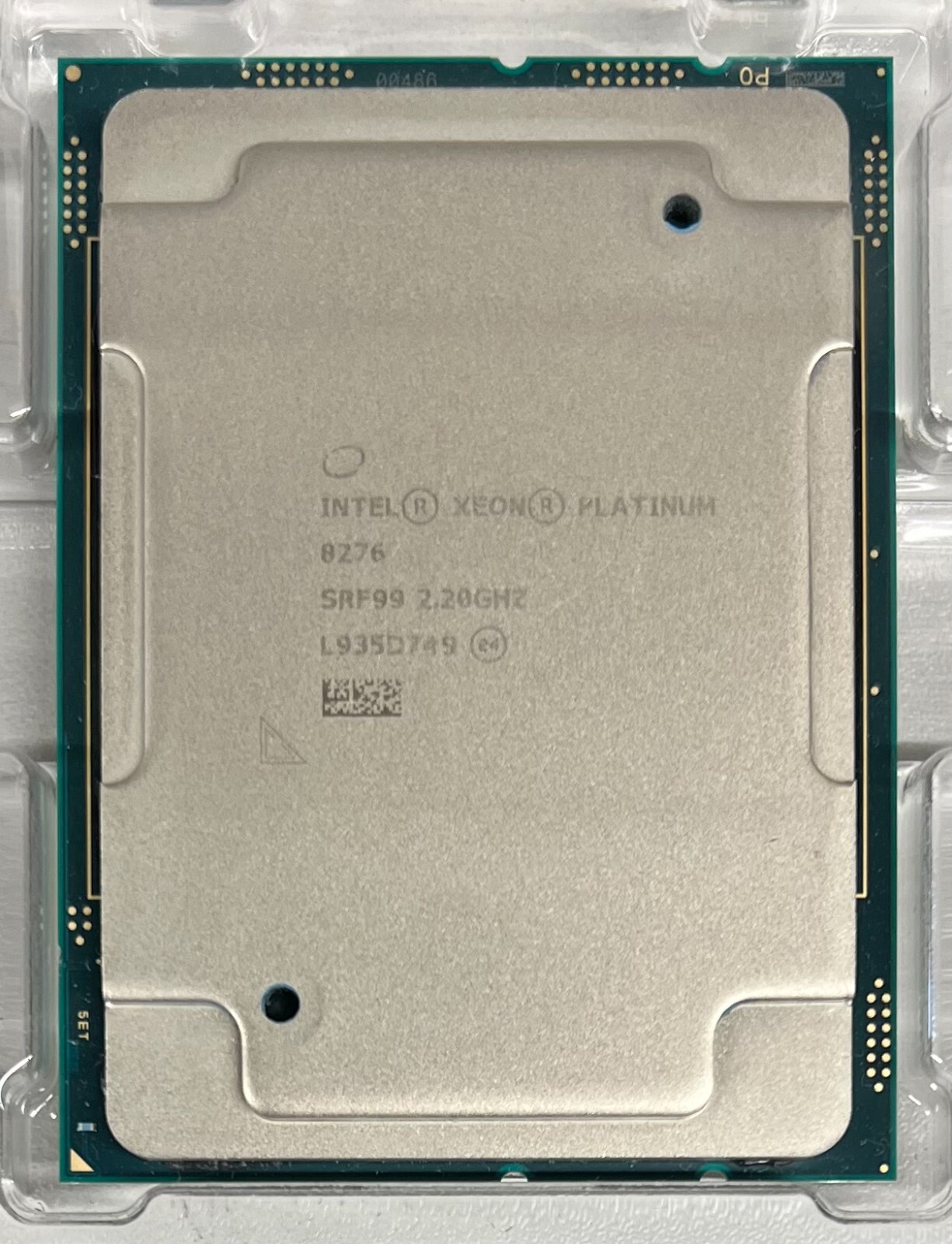 INTEL XEON PLATINUM 8276 SRF99 2.20GHZ 28-CORE 38.5MB 165W CPU PROCESSOR INTEL XEON PLATINUM 8276 SRF99 2.20GHZ 28-CORE 38.5MB 165W CPU PROCESSOR