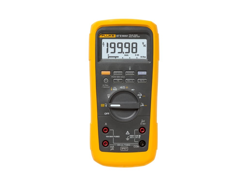 Fluke 87-VMAX CAL - True RMS Digital Multimeter (Includes NIST Traceable