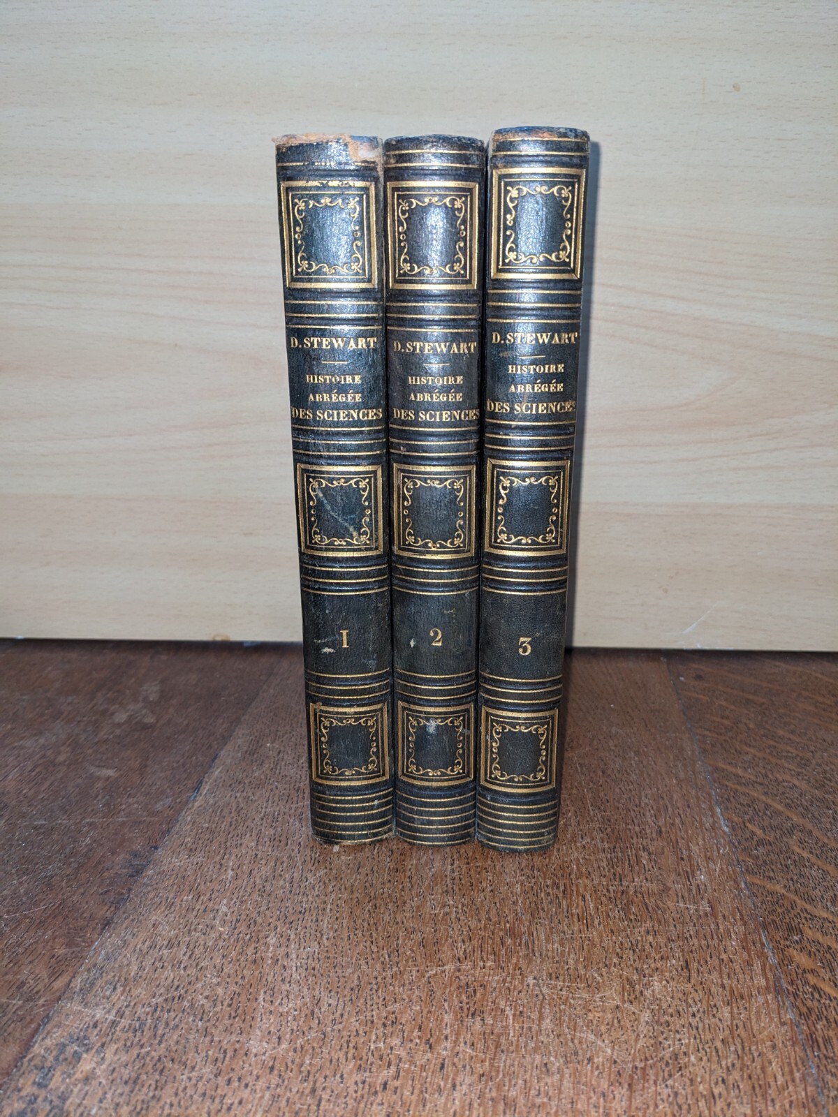 ancient book-Abridged history of metaphysical, moral sciences...1820