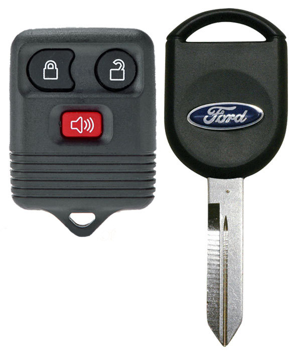 Ford Keyless Remote and Transponder Chip Ignition Key F150 F250 F350 F450 