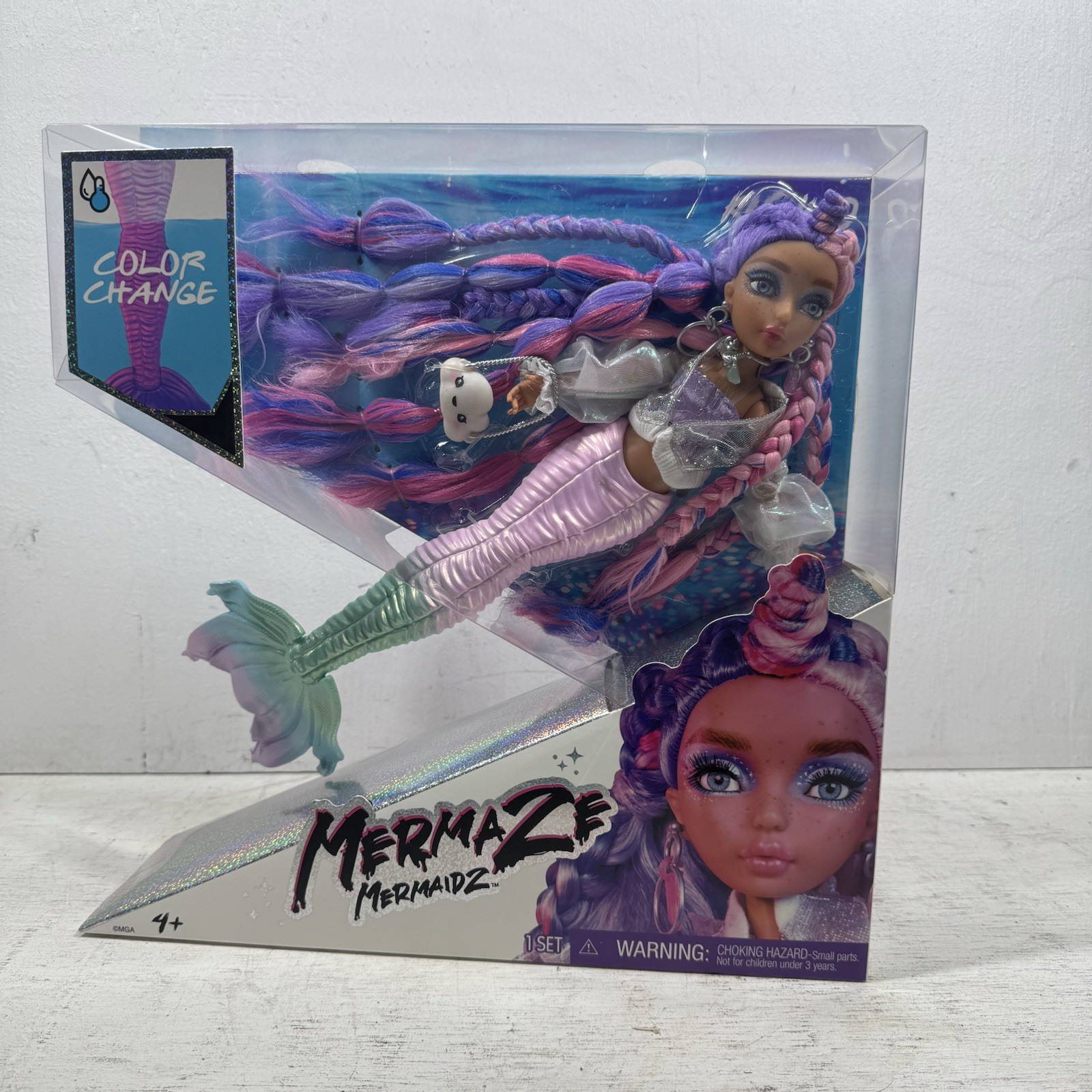 BRAND NEW Mermaze Mermaidz Kishiko Fashion Doll 11 in Color Change Tail