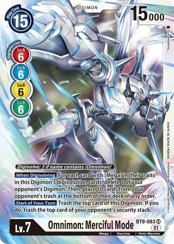 Omnimon: Merciful Mode - BT9-083 NM - Digimon TCG