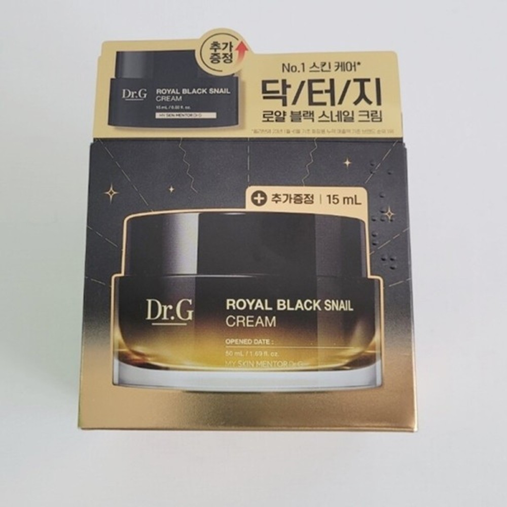 DR.G Royal Black Snail Cream 50mL + 15mL SET DR.G Royal Black Snail Cream 50mL + 15mL SET