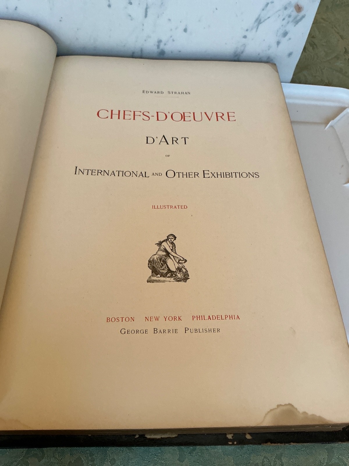 1884 Chefs-D'Oeuvre D'Art of International&Other Exhibitions Illustrated Folio