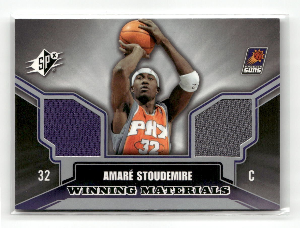 2005-06 SPx #WM-AS Amare Stoudemire Winning Materials