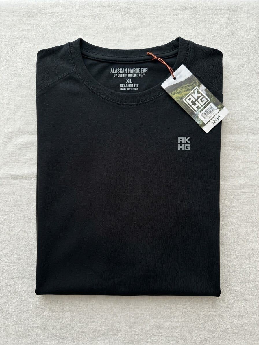 Duluth Trading Co. AKHG Alaskan Hardgear T-Shirt Black XL NWT Duluth Trading Co. AKHG Alaskan Hardgear T-Shirt Black XL NWT