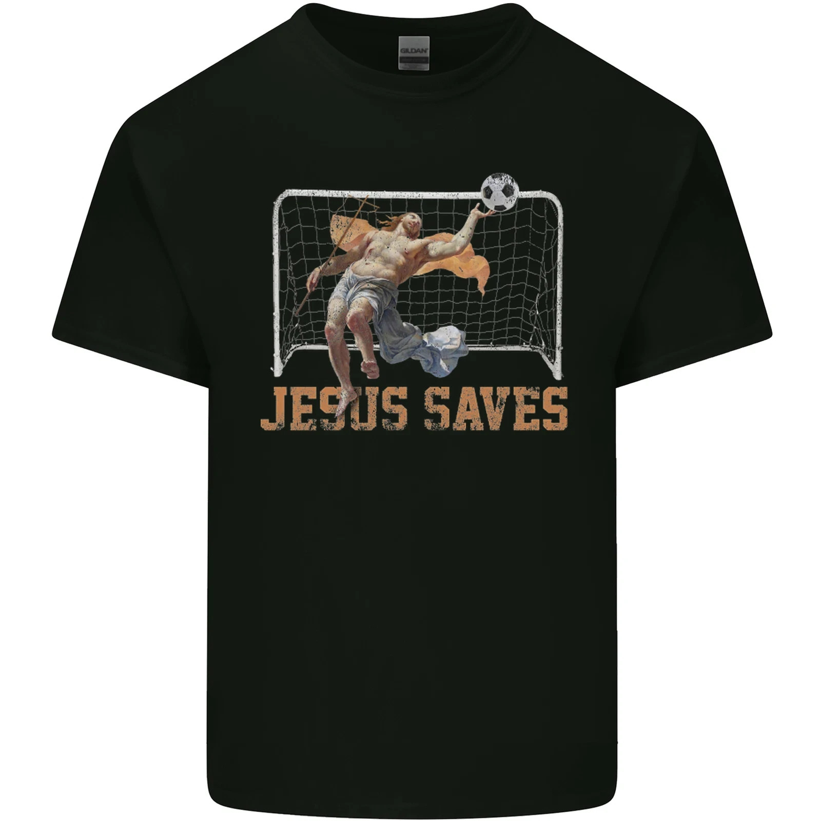 Jesus Saves Funny Atheist Christian Atheism Mens Light Cotton T-Shirt