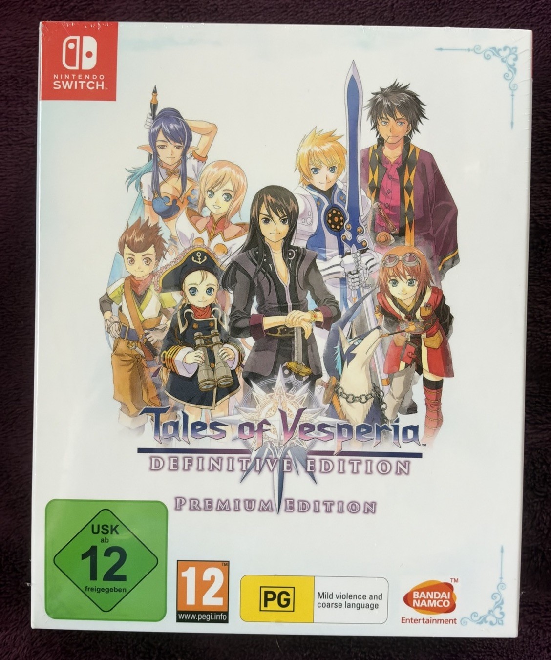 TALES OF VESPERIA DEFINITIVE PREMIUM EDITION - NINTENDO SWITCH - New/Sealed