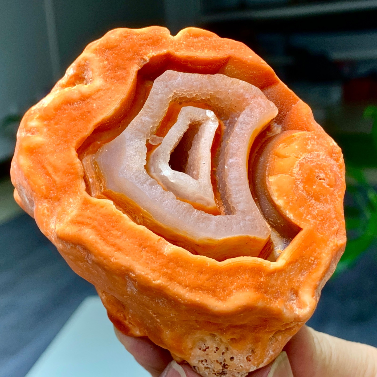 327G Natural gobi agate rough crystal Mineral Specimen /Alashan, China
