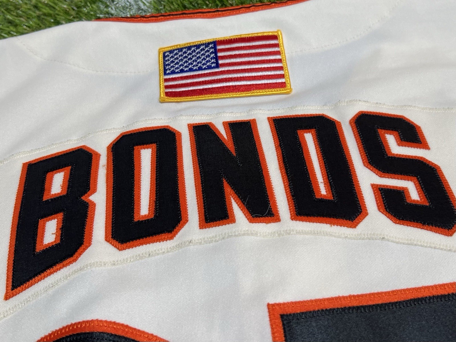 Vintage 2001 Majestic Barry Bonds #25 Jersey S.F. Giants 52 Mlb Baseball San Fra Vintage 2001 Majestic Barry Bonds #25 Jersey S.F. Giants 52 Mlb Baseball San Fra