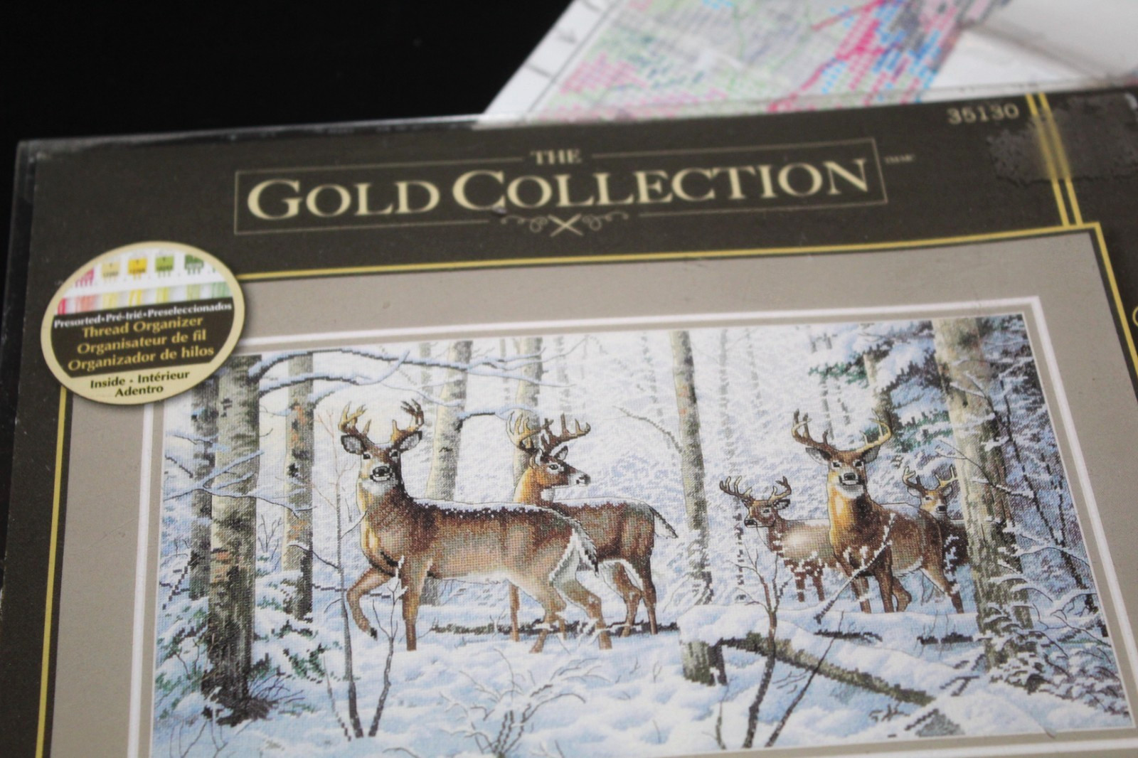 Dimensions Gold Cross Stitch Kit Woodland Winter Pattern ONLY - AB2-@