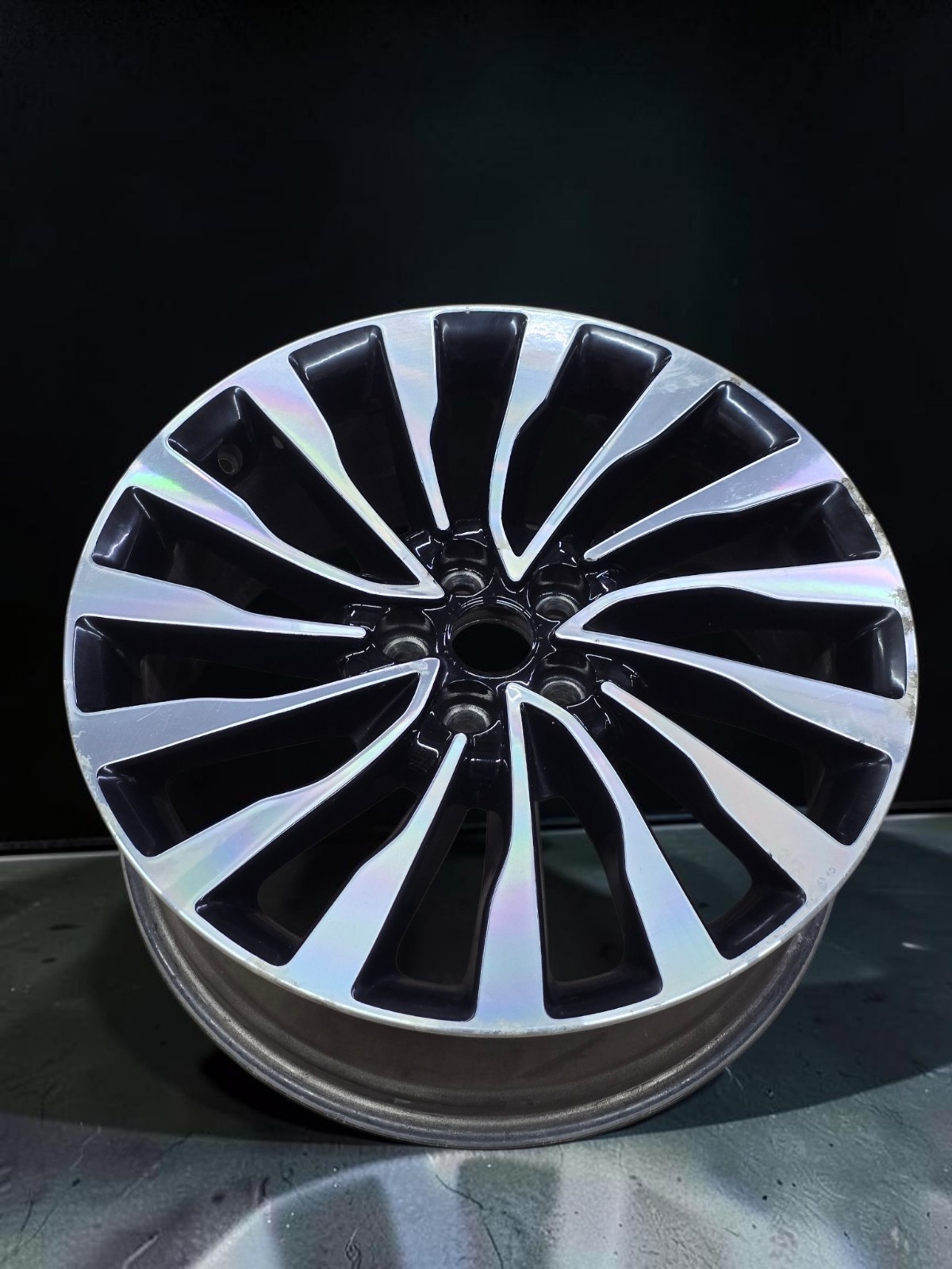 🛑2017-2020 Lincoln MKZ Black Label 15 Spoke Wheel Rim 19×8 OEM
