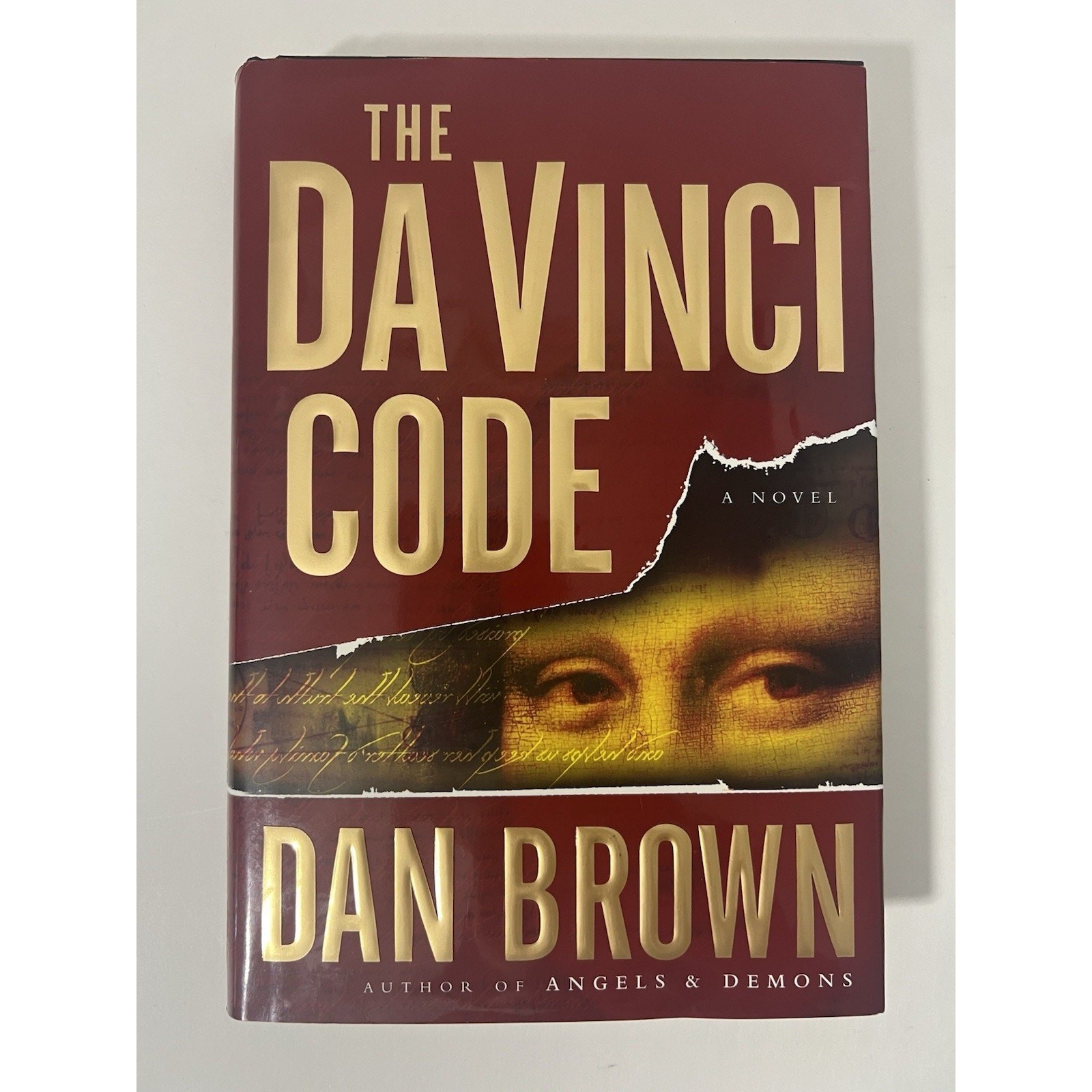 The DaVinci Code Hardcover Dan Brown 2003 - Very Good