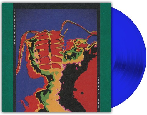 Genghis Tron - Signal Fire [New Vinyl LP] Clear Vinyl, Royal Blue